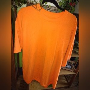 Men's 2xl orange bundle of work shirts